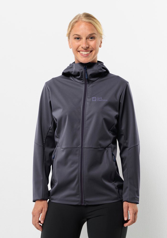 Jack Wolfskin Softshelljacke FELDBERG HOODY W günstig online kaufen
