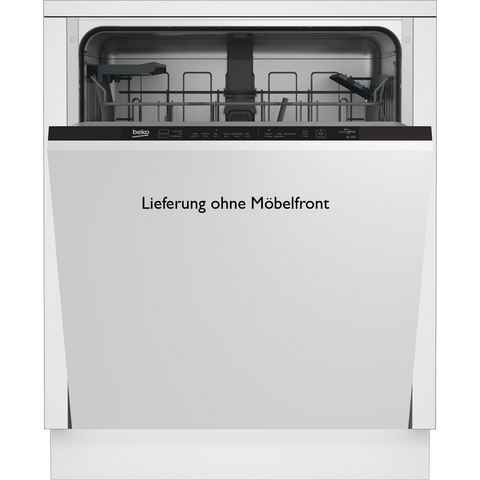 BEKO vollintegrierbarer Geschirrspüler, BDIN16420, 12,9 l, 14 Maßgedecke