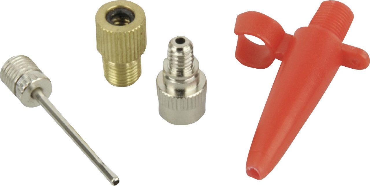 fischer Fahrradpumpe Fischer Adapter-Set für Luftpumpen 4 Stück