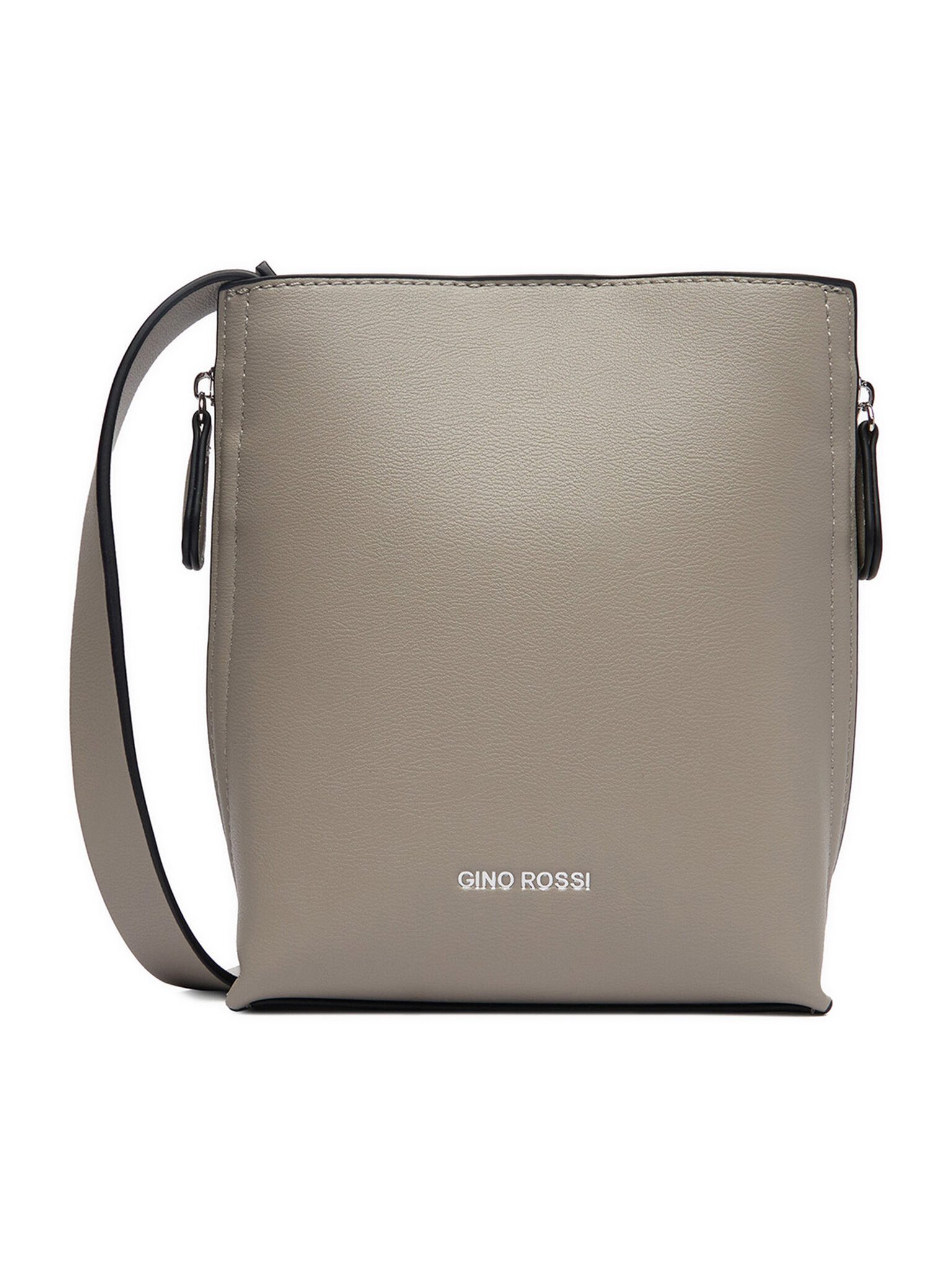 GINO ROSSI Handtasche Gino Rossi Damenhandtasche Grau Gino Rossi-EO-LX0293 Hellgrau