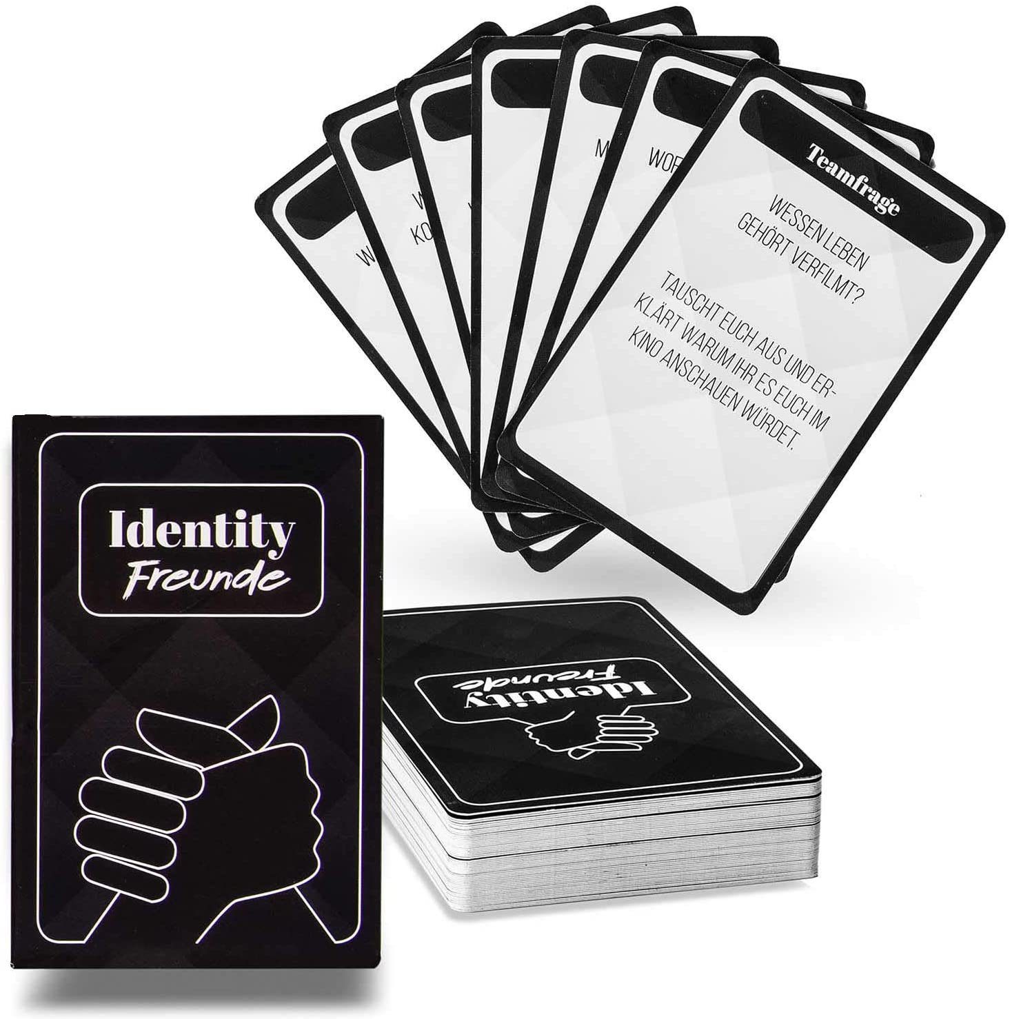 Goods+Gadgets Spiel GOODS+GADGETS Identity Kartenspiel – Personality Quiz & Familienspiel, Identity Kartenspiel, Personality & Quiz-Spiel Frage-Spiel