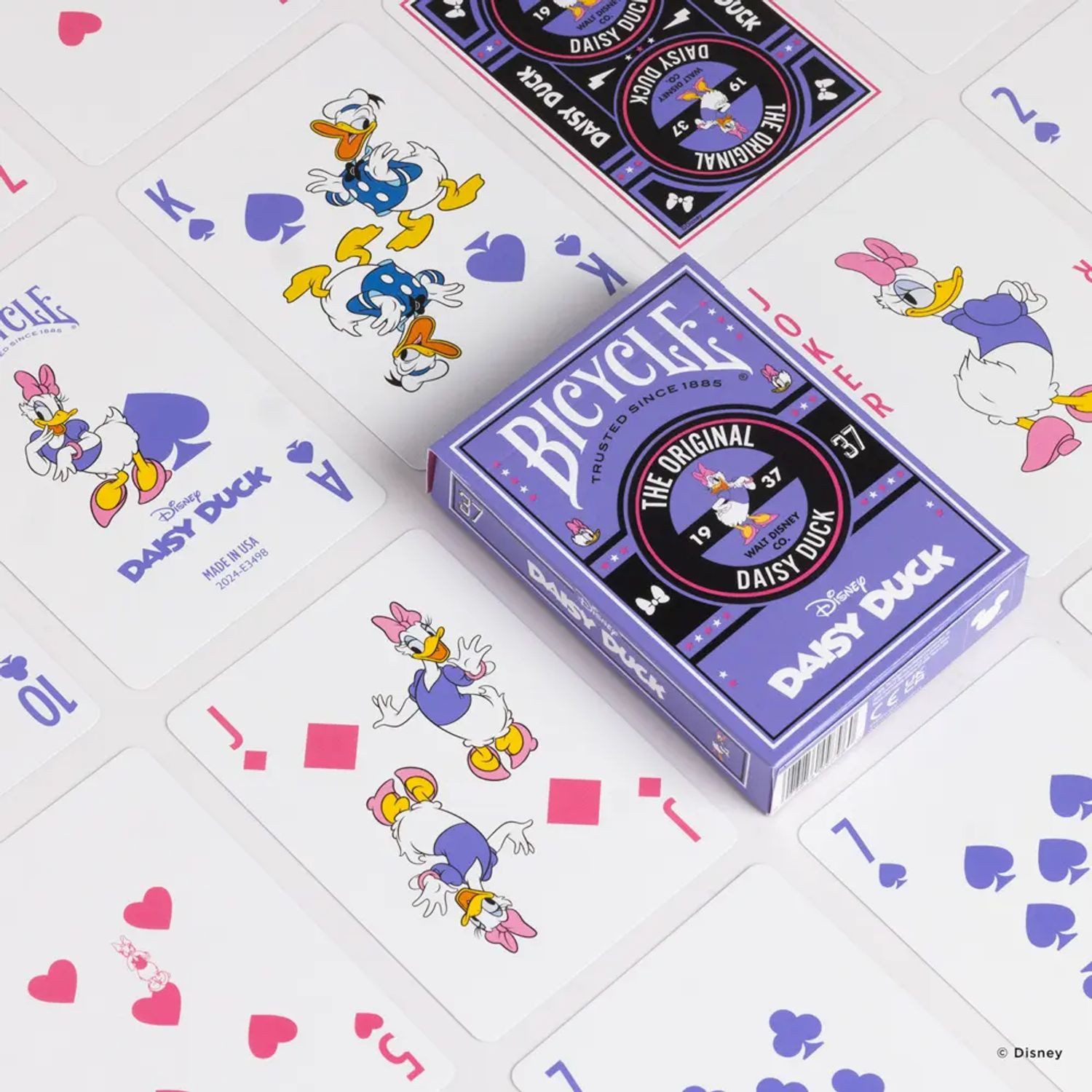 Cartamundi Spiel Bicycle Disney Classic Daisy Duck (Designer Spielkarten, Poker,...