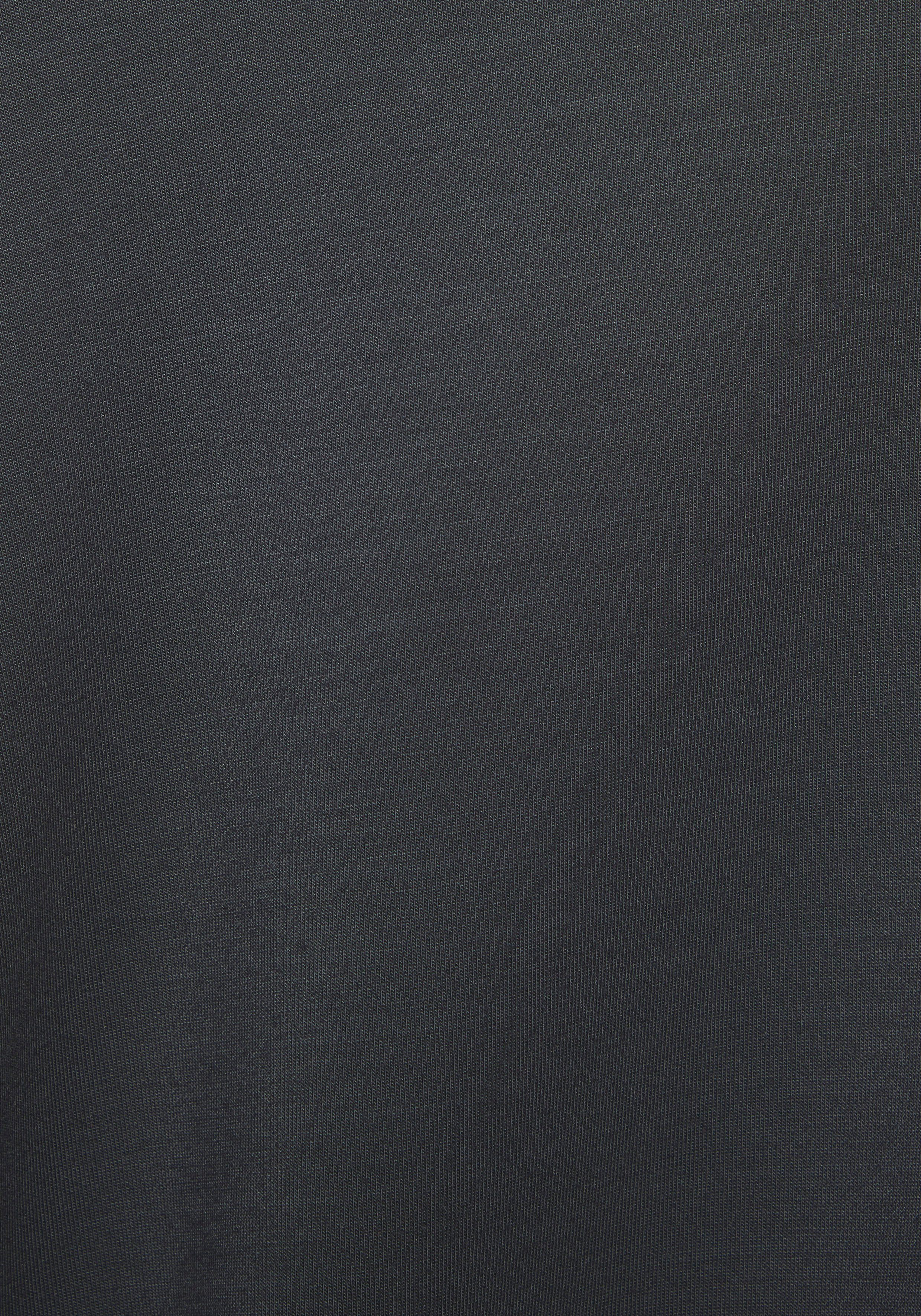 Copenhagen Studios Langarmshirt aus hochwertigem Material mit Stehkragen und Reißverschluss