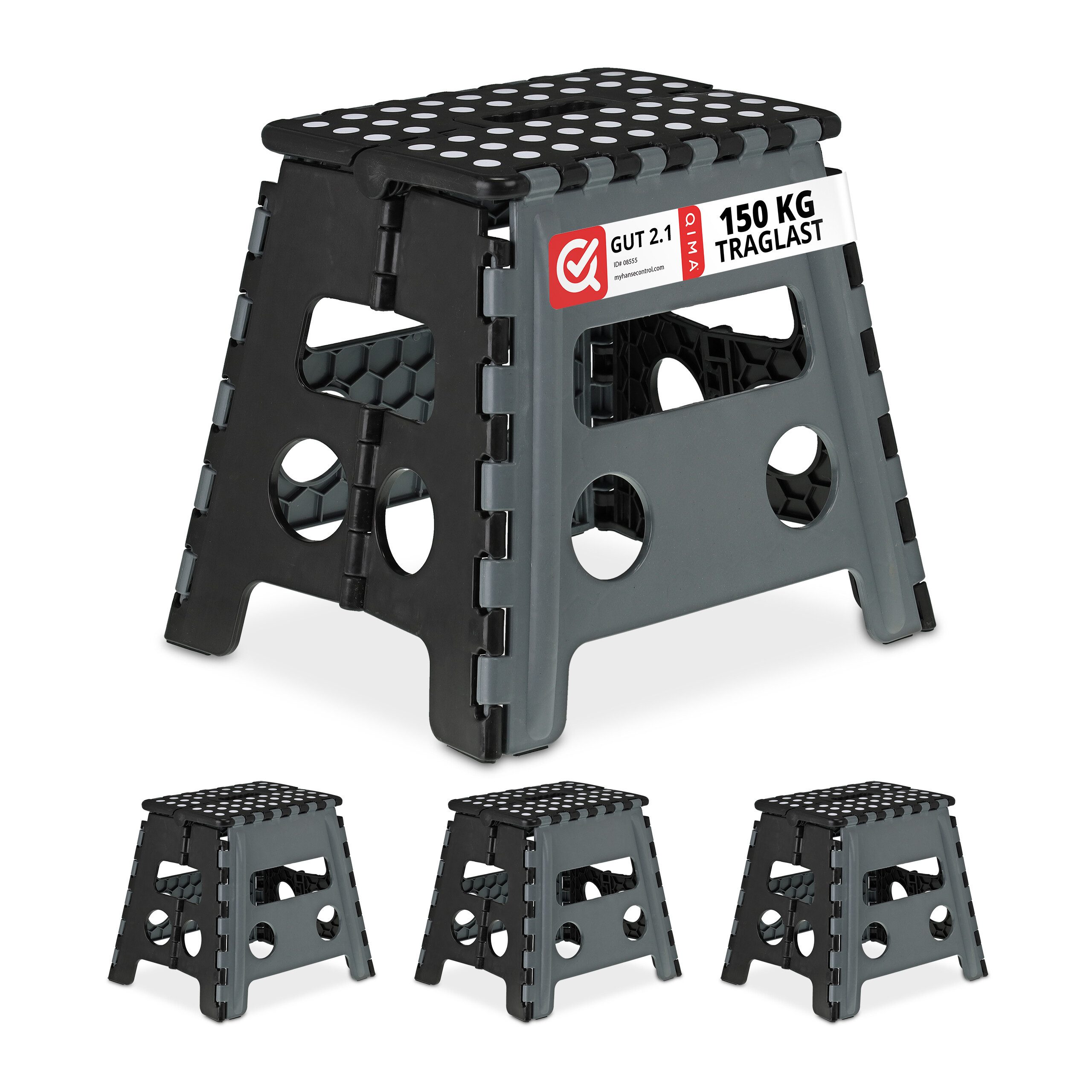 Sitzhocker Klapphocker faltbar L 4er Set