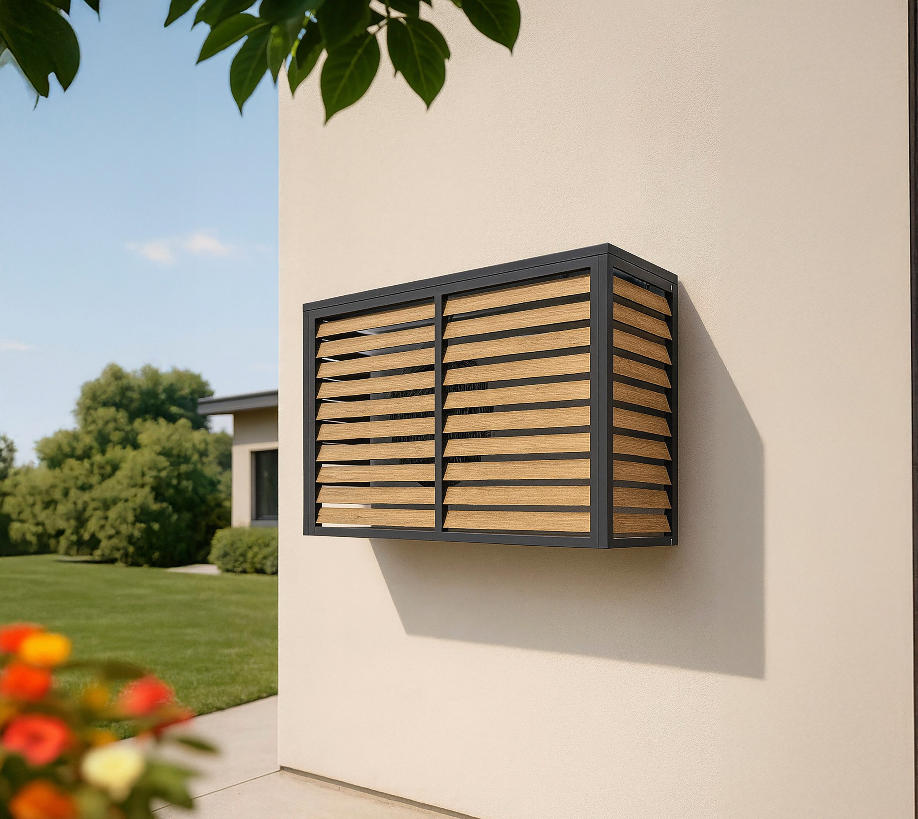 WESTMANN Wärmepumpen-Verkleidung Boxa M, 56x140x97cm