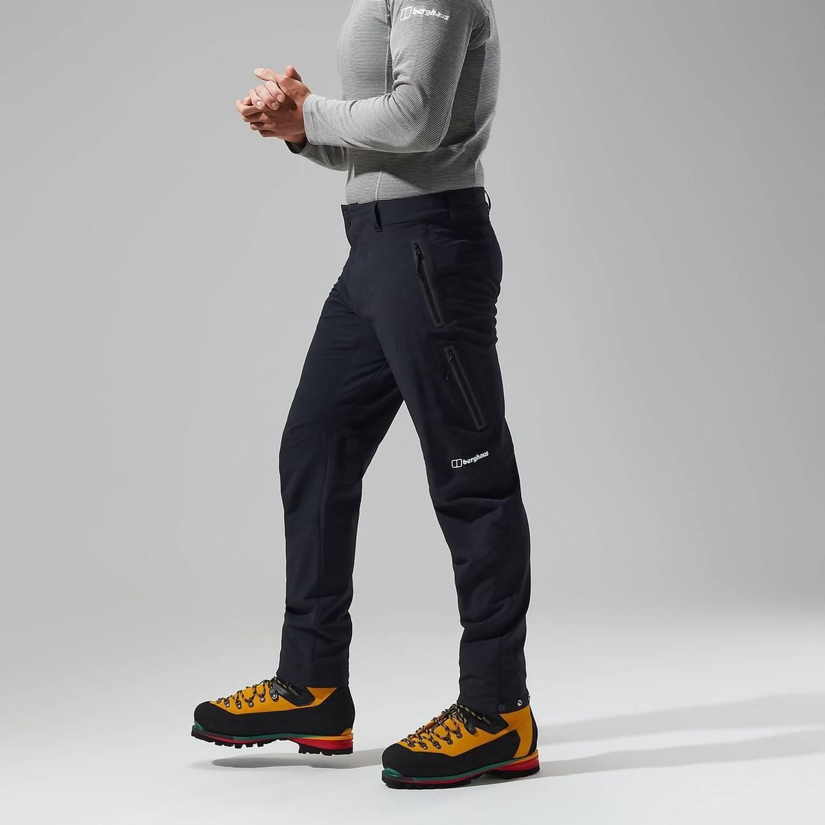 Berghaus Outdoorhose M MTN Guide MW Technical Pant Blk/Blk Technische Funktionshose mit optimaler Bewegungsfreiheit und
