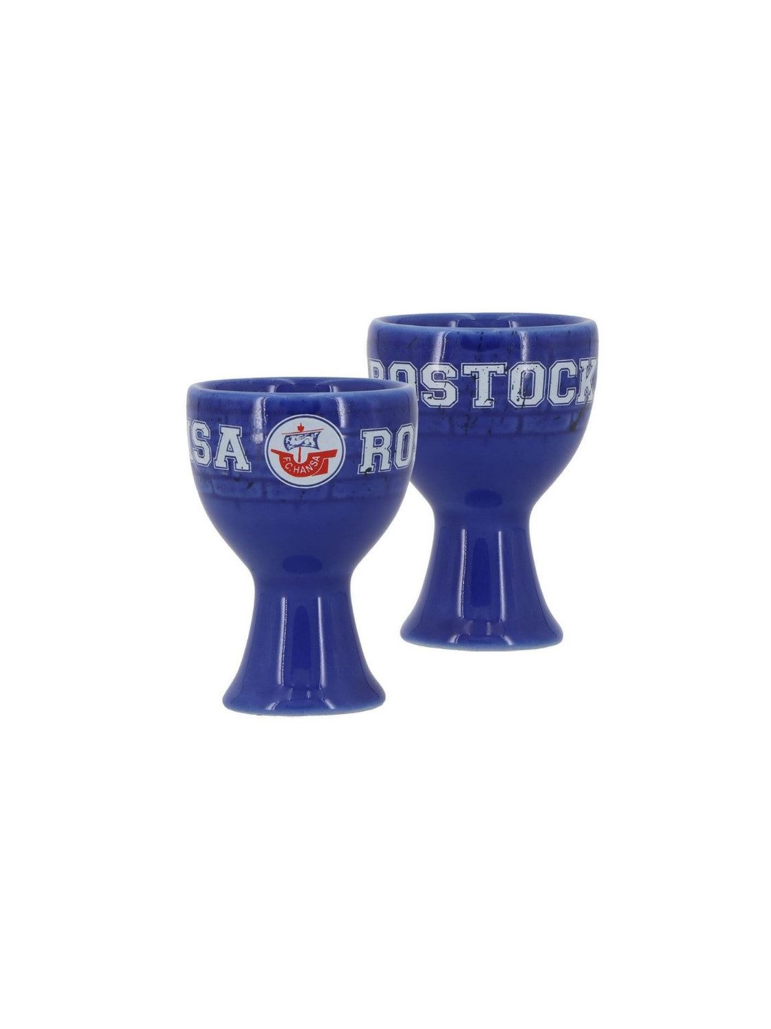 FC Hansa Rostock Eierbecher Hansa Rostock Eierbecher Mauer (2er-Set)