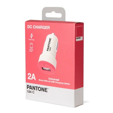 Pantone Universe PANTONE Auto Ladegerät pink 2.1A einfach unterwegs aufladen 2,1 A Smartphone-Kabel