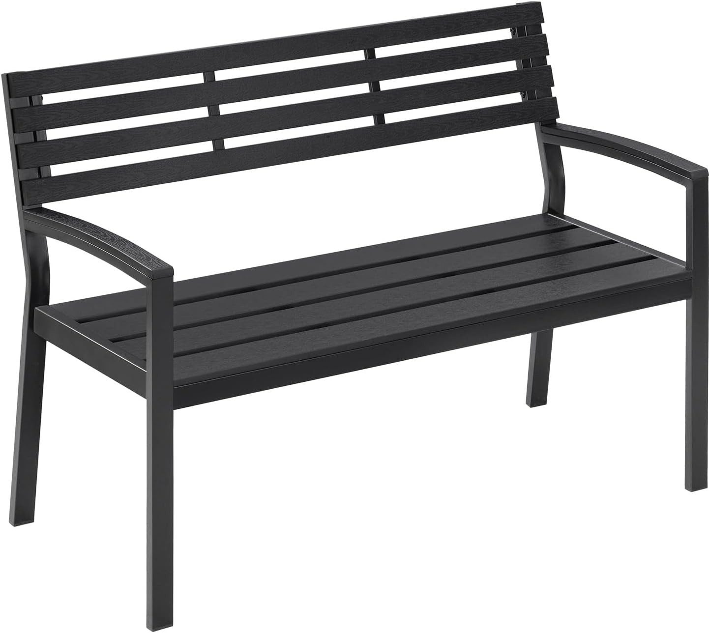 Woltu Gartenbank (1-St), Wetterfest für 2-3 Sitzer, bis 280 kg Belastbar