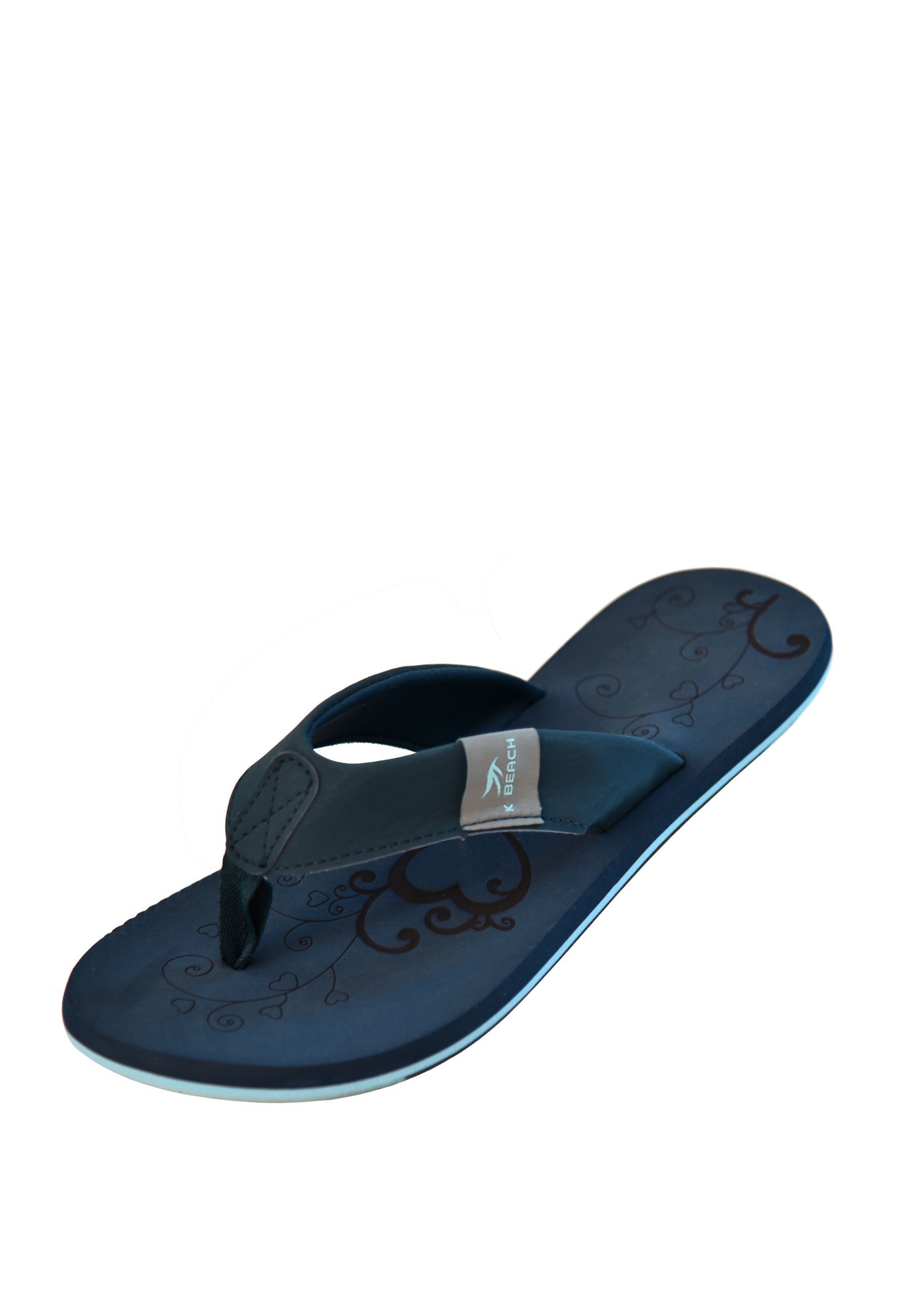 MADSea Beach Badepantolette Basic Pantolette weich und rutschfest Zehentrenner Flip Flop