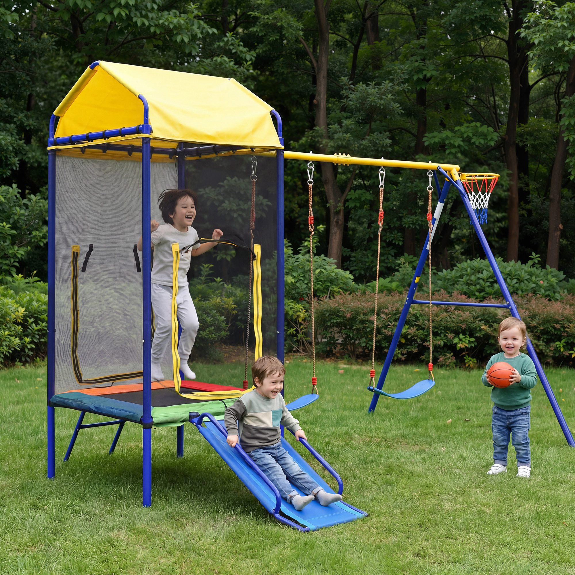 Schaukelkombination 5in1 Outdoor Spielplatz Kinder