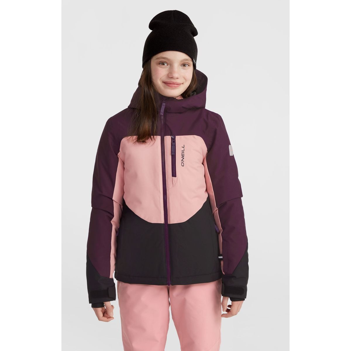 O'Neill Skijacke Carbonite Snow Jacket Hochfunktionale Mädchen-Skijacke mit Mitwachs-System, ideal für
