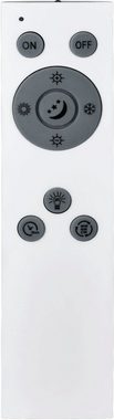 EGLO Deckenleuchte BATTISTONA, LED fest integriert, warmweiß - kaltweiß, Deckenleuchte in weiß aus Stahl - 2,9W und 1,45 - warmweiß - kaltweiß