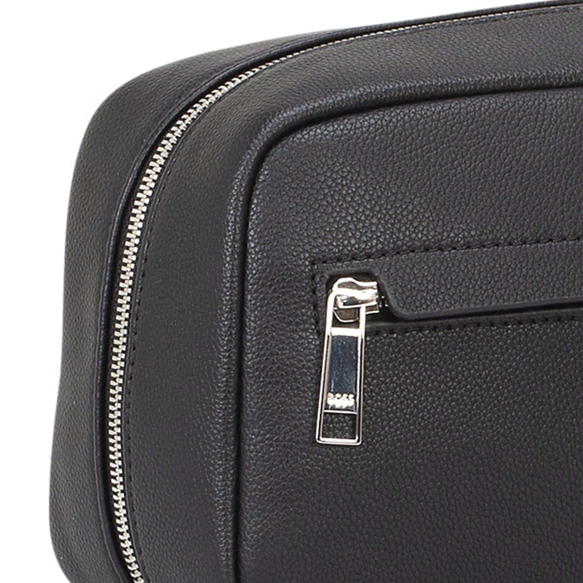 BOSS Umhängetasche Herren Kulturbeutel Polyurethan Ray Travel Washbag