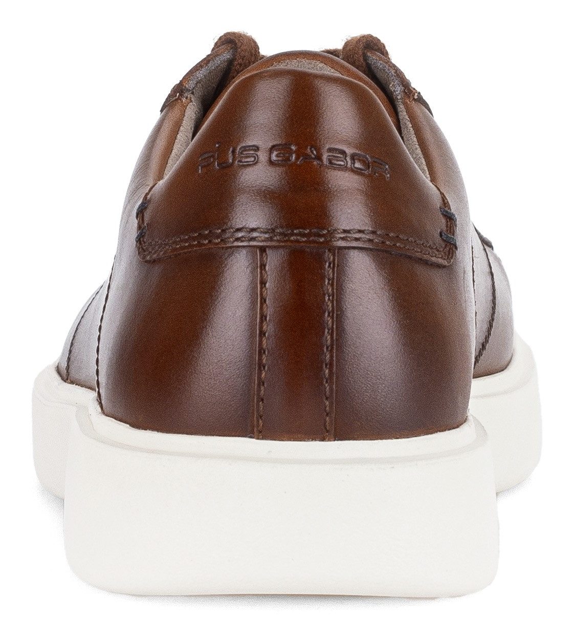 Pius Gabor Sneaker, Freizeitschuh, Halbschuh, Schnürschuh, Ziernähte, G-Weite