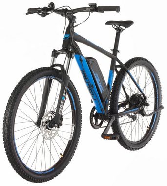 FISCHER Fahrrad E-Bike MONTIS EM 1922 422 - 27,5 Zoll, 9 Gang Shimano Altus Schaltwerk, Kettenschaltung, Heckmotor, 422 Wh Akku, (mit Schloss), Pedelec