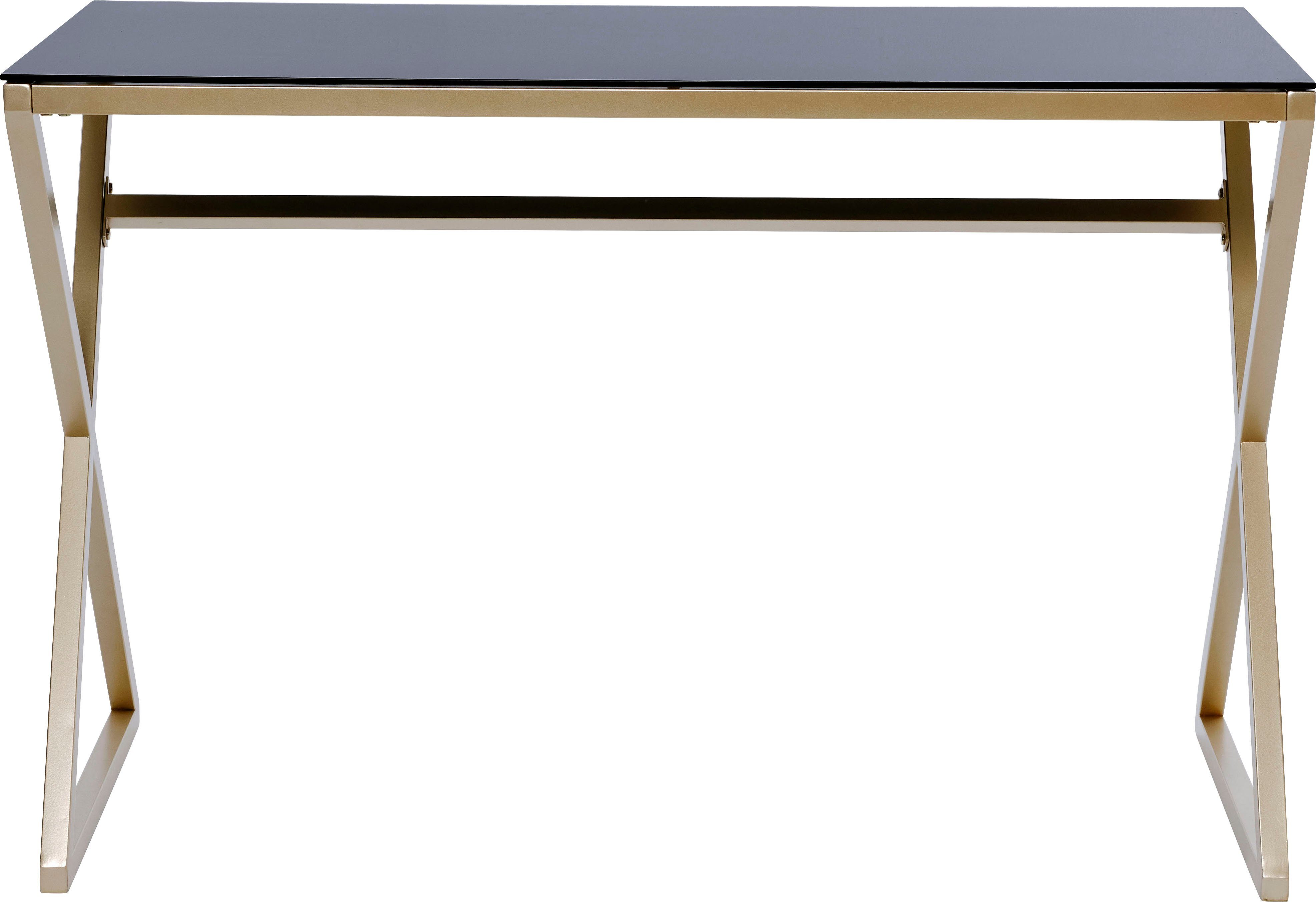 Jahnke Schreibtisch XTRA (1-St), Schreib-, Schmink-, Konsolentisch, Oberplatte aus ESG-Sicherheitsglas