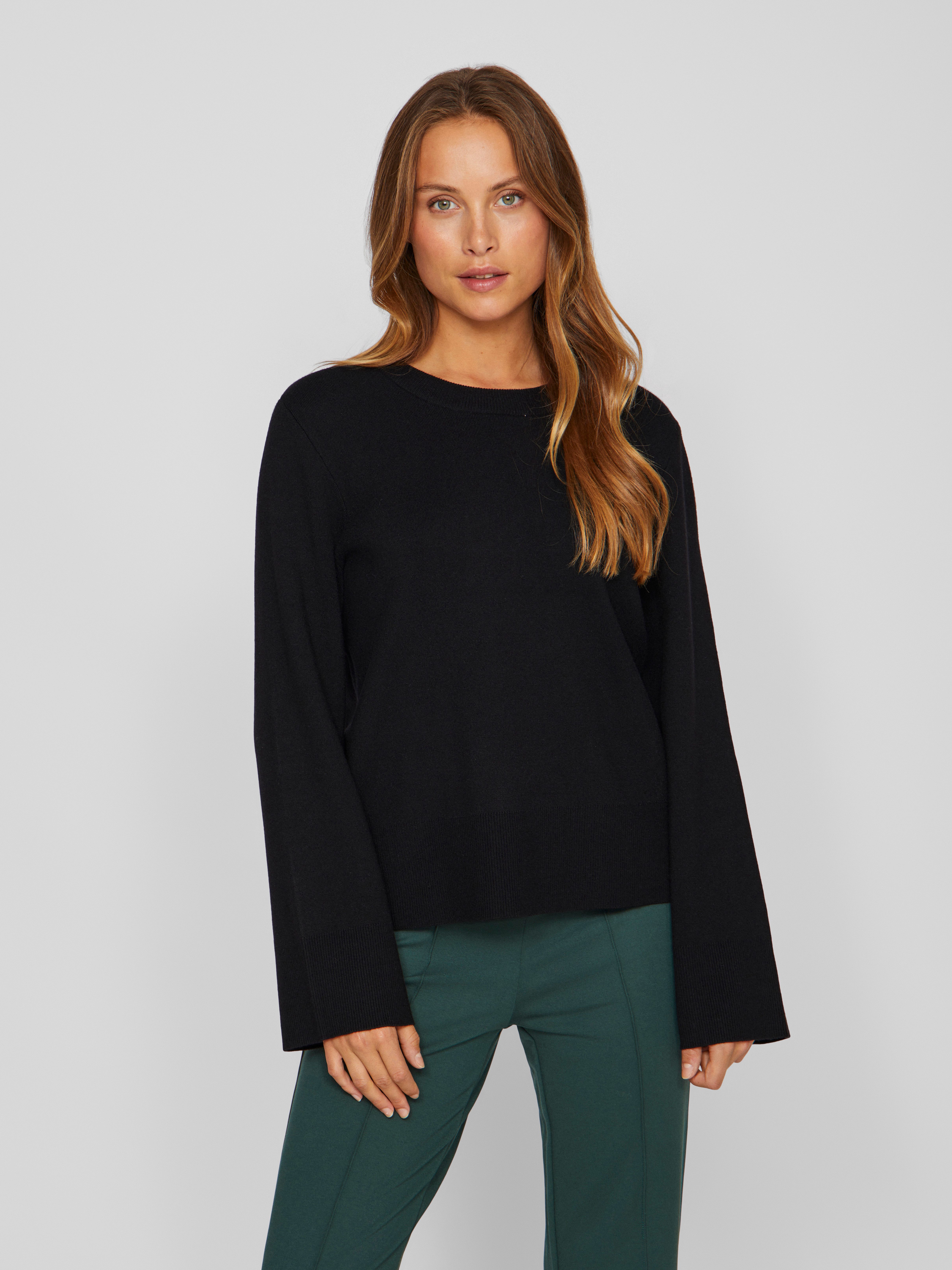 Vila Rundhalspullover VICASSIE O-NECK L/S KNIT günstig online kaufen
