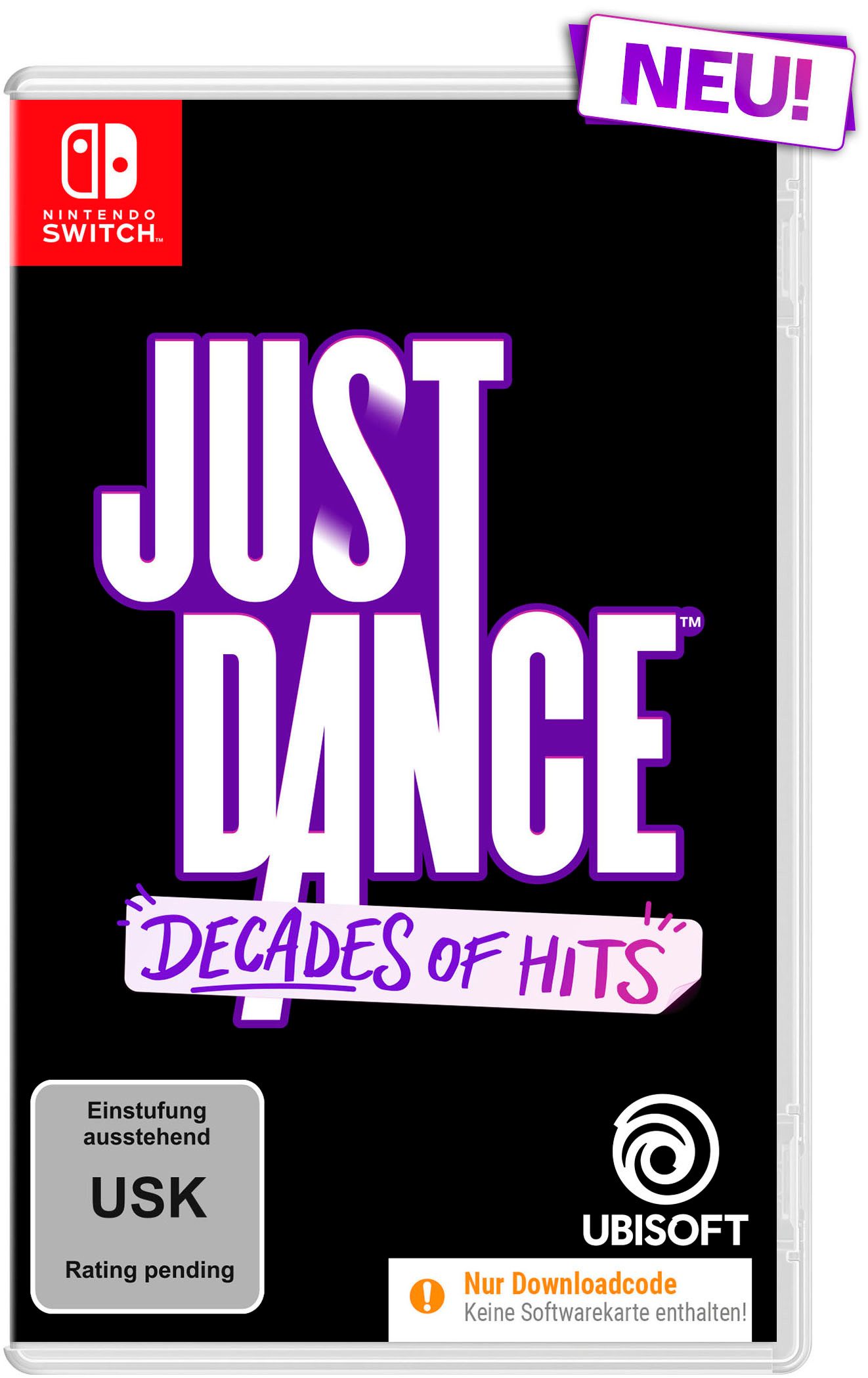 JUST DANCE®: DECADES OF HITS Nintendo Switch