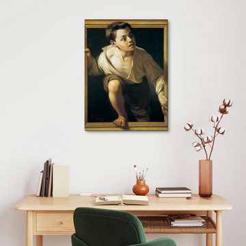 Posterlounge Leinwandbild Pere Borrell del Caso, Flucht vor der Kritik, Malerei