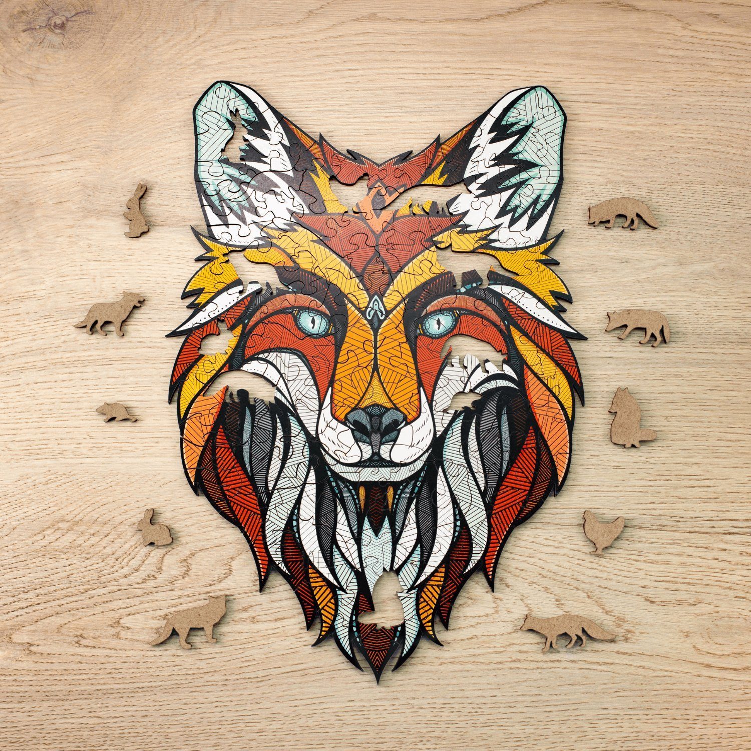 Puzzle Eco-Wood-Art Fuchs Holzpuzzle