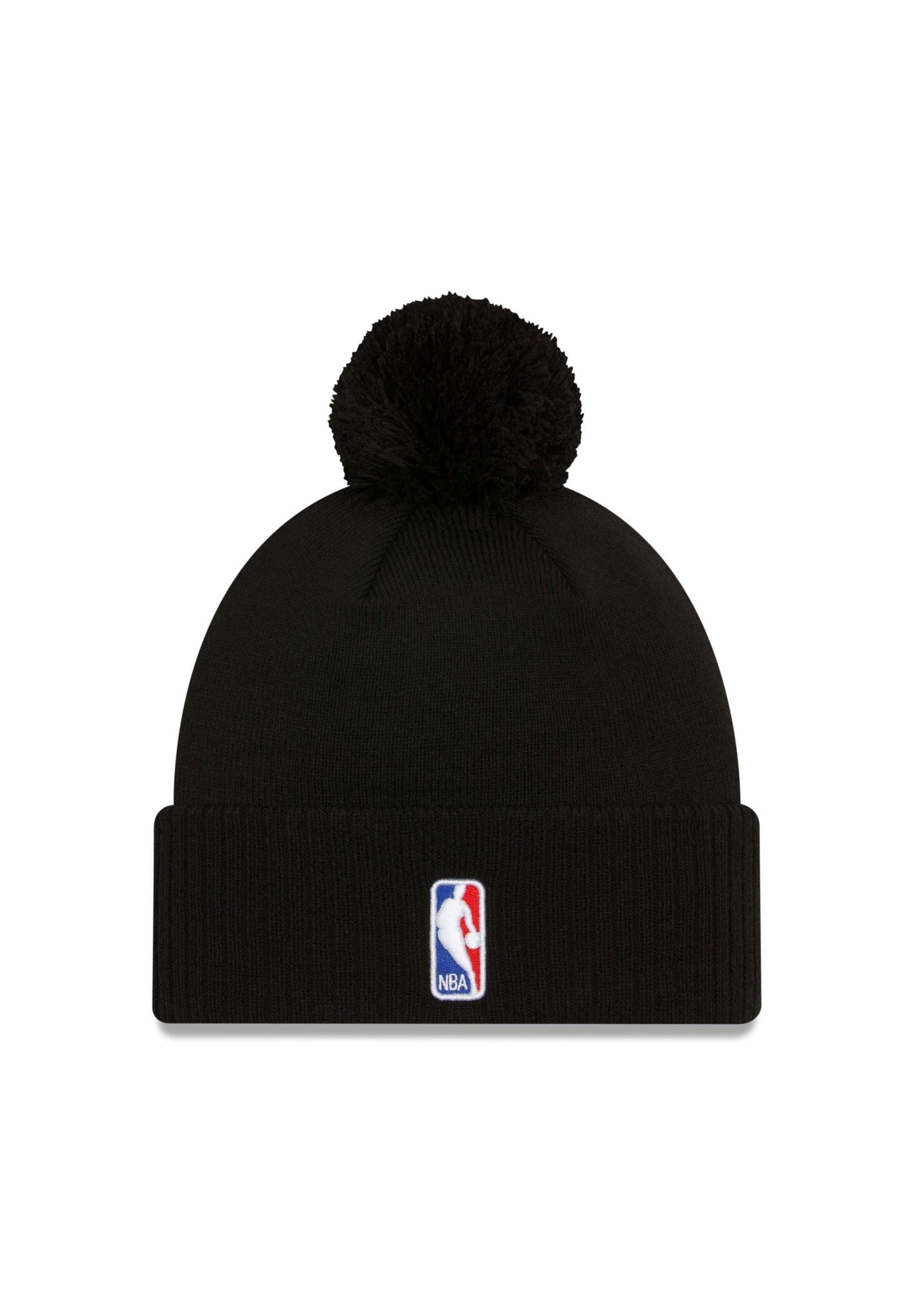 New Era Bommelmütze Chicago Bulls NBA Essential Schwarz Bommelmütze New Era (1-St)