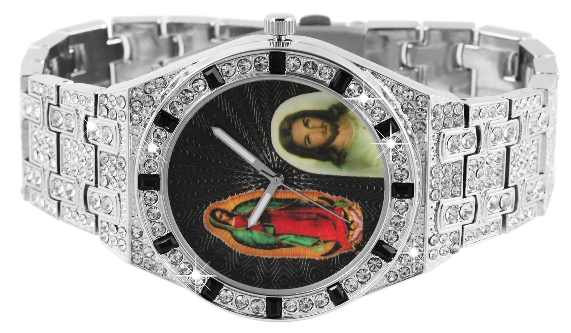 KingStar Quarzuhr Mineralglas, Herrenuhr Metall