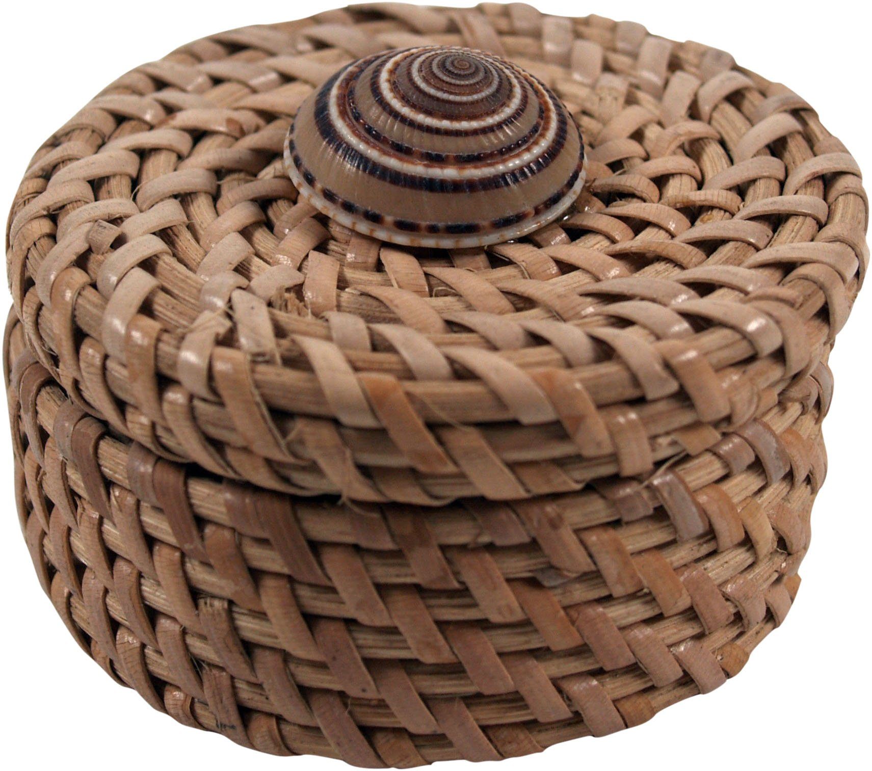 Guru-Shop Aufbewahrungsdose Exotische Bastdose, Schatulle, Schmuck.. günstig online kaufen