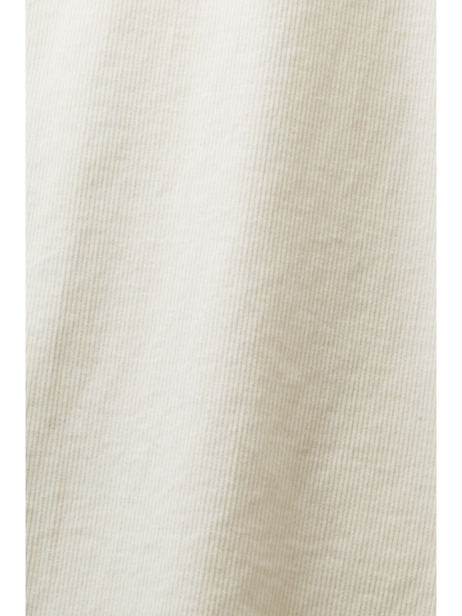 aus Esprit ICE Hemd Baumwolle Cord, 100% Langarmhemd