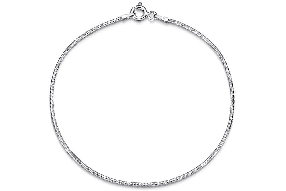 Silberkettenstore Silberarmband Schlangenkette Armband 1,2mm - 925 Silber, günstig online kaufen