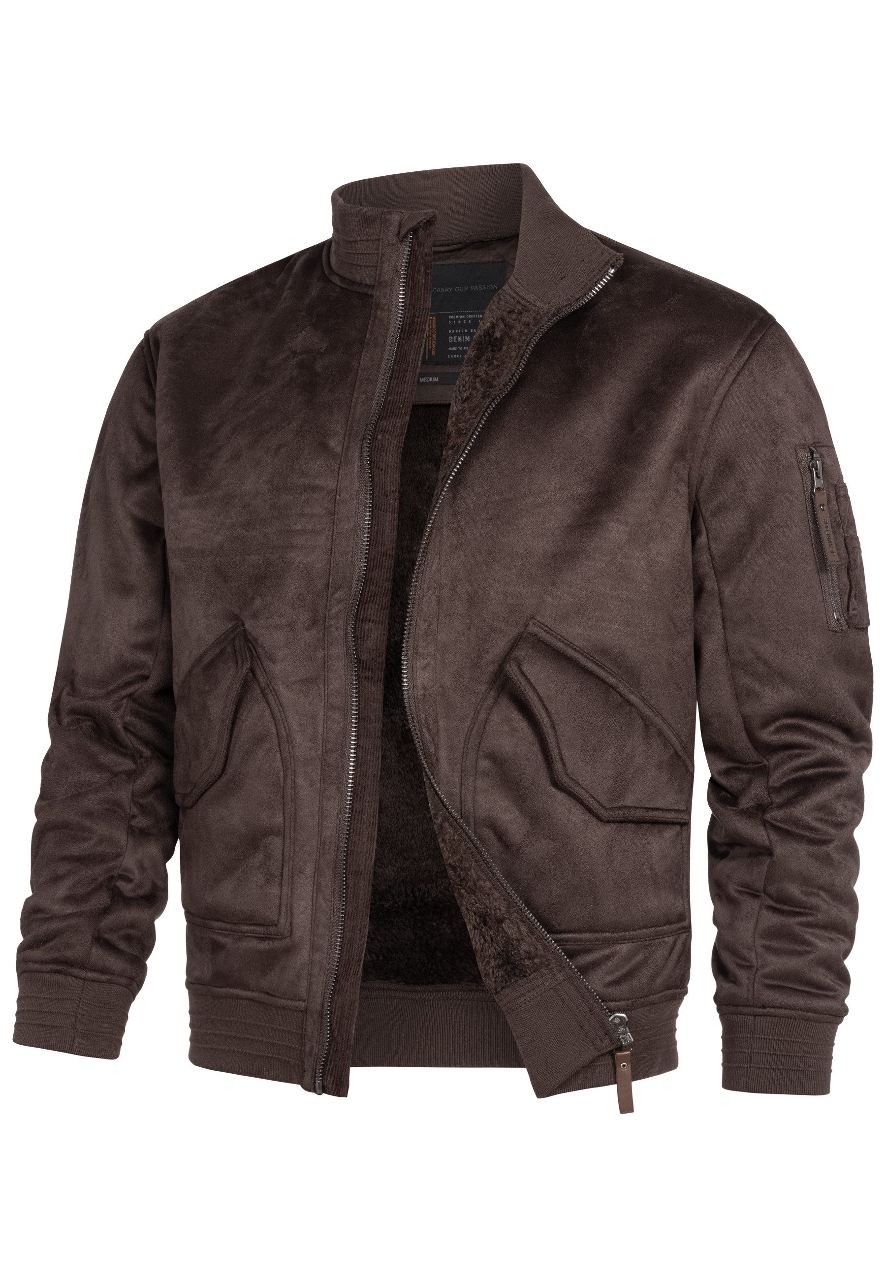 Indicode Lederimitatjacke Herren INFrosco Winterjacke Herrenjacke mit klass günstig online kaufen