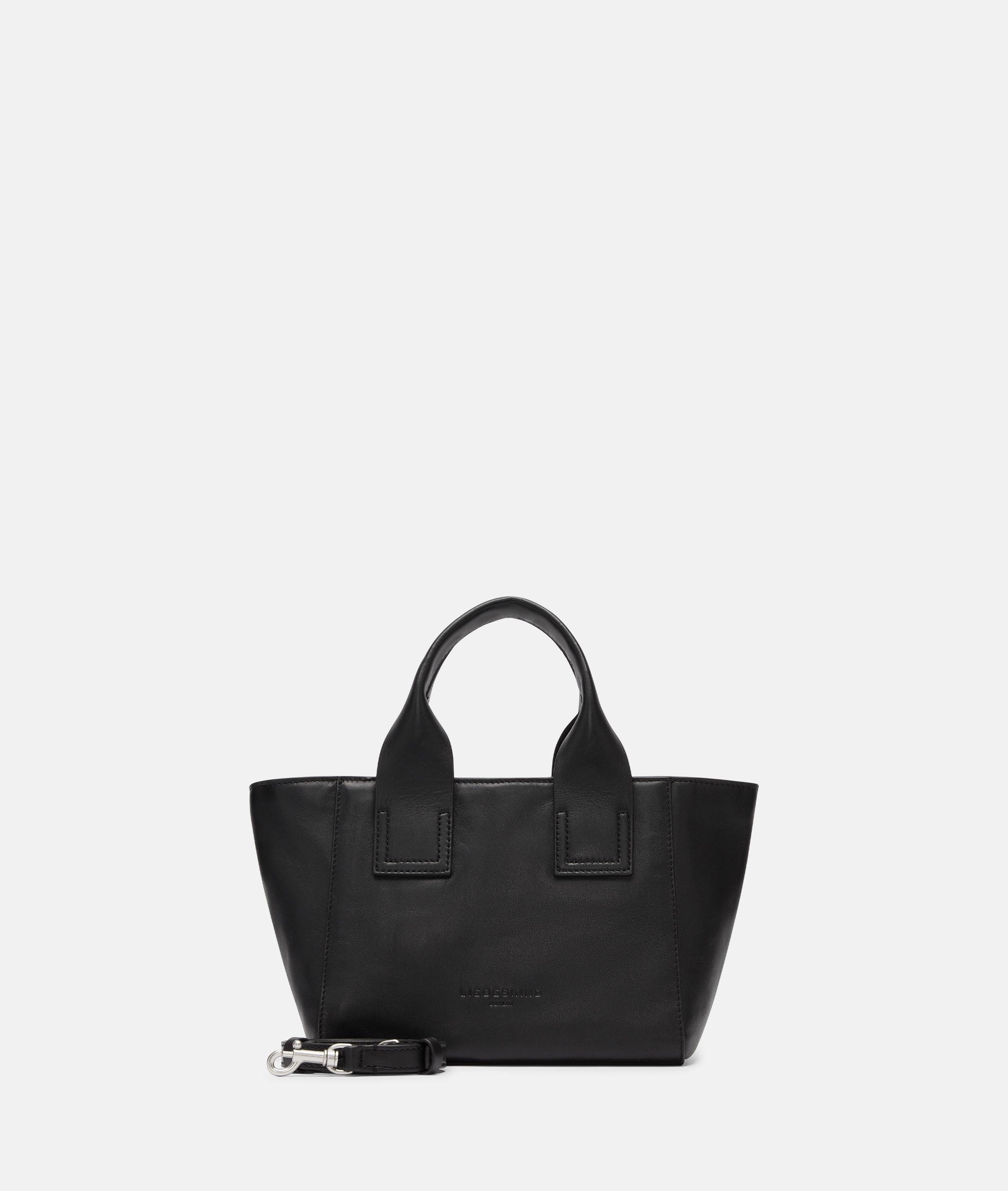 Henkeltasche Kompakter Shopper aus Schafsleder