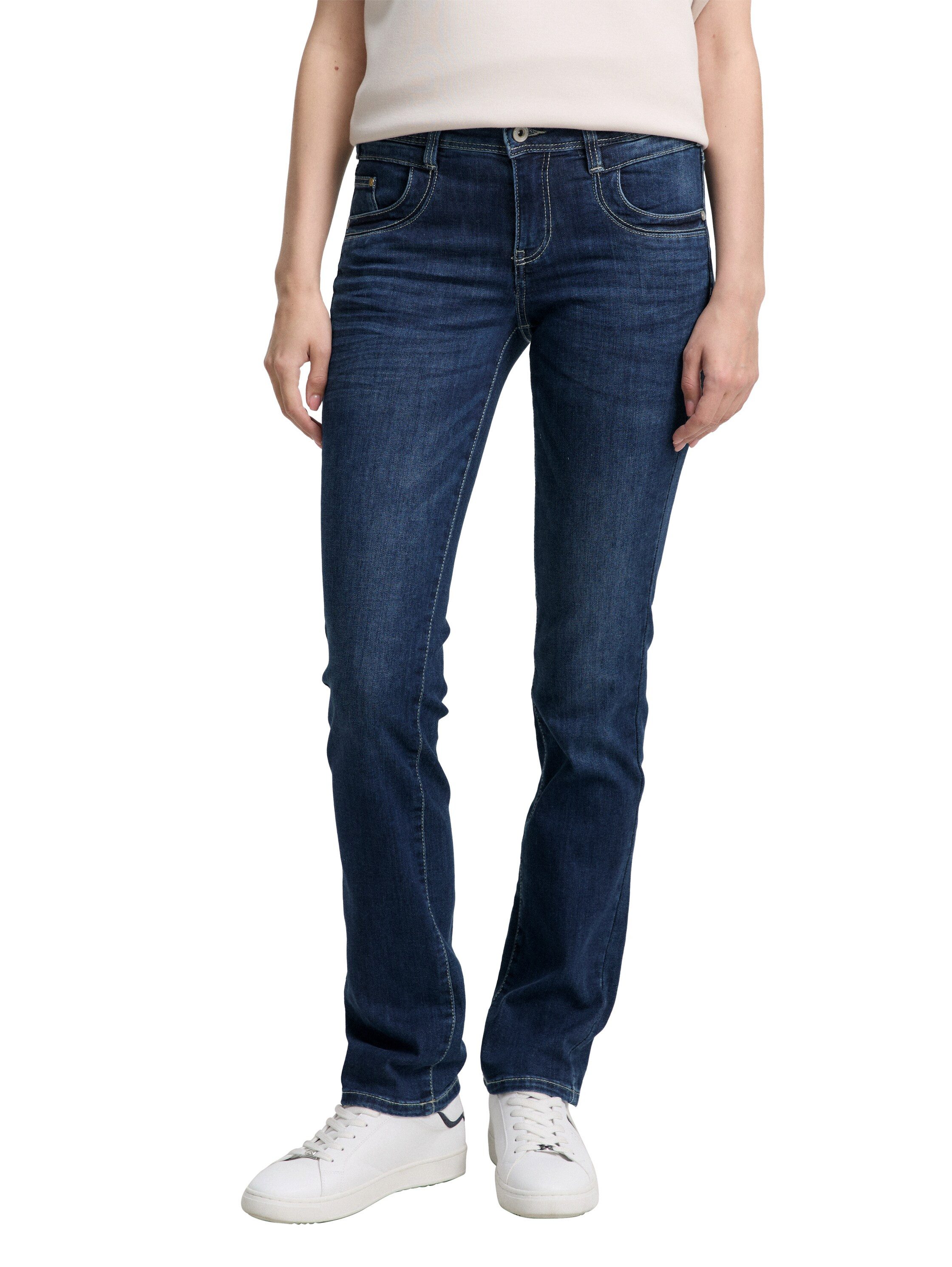 TOM TAILOR 5-Pocket-Jeans TTALEXA STRAIGHT Jeans günstig online kaufen