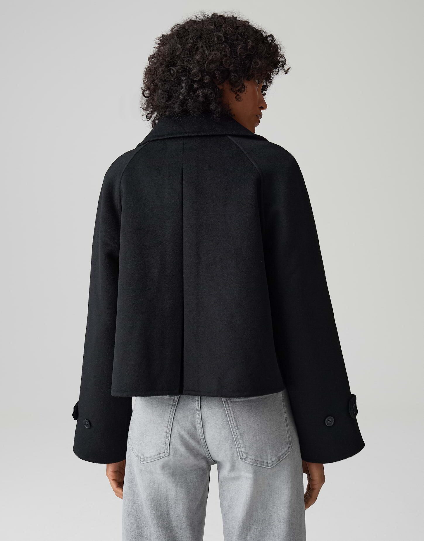 OPUS Trenchcoat HAILI im modernen Wollmix Look