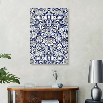 Posterlounge Acrylglasbild William Morris, Sonnenblume, Wohnzimmer Orientalisches Flair Grafikdesign