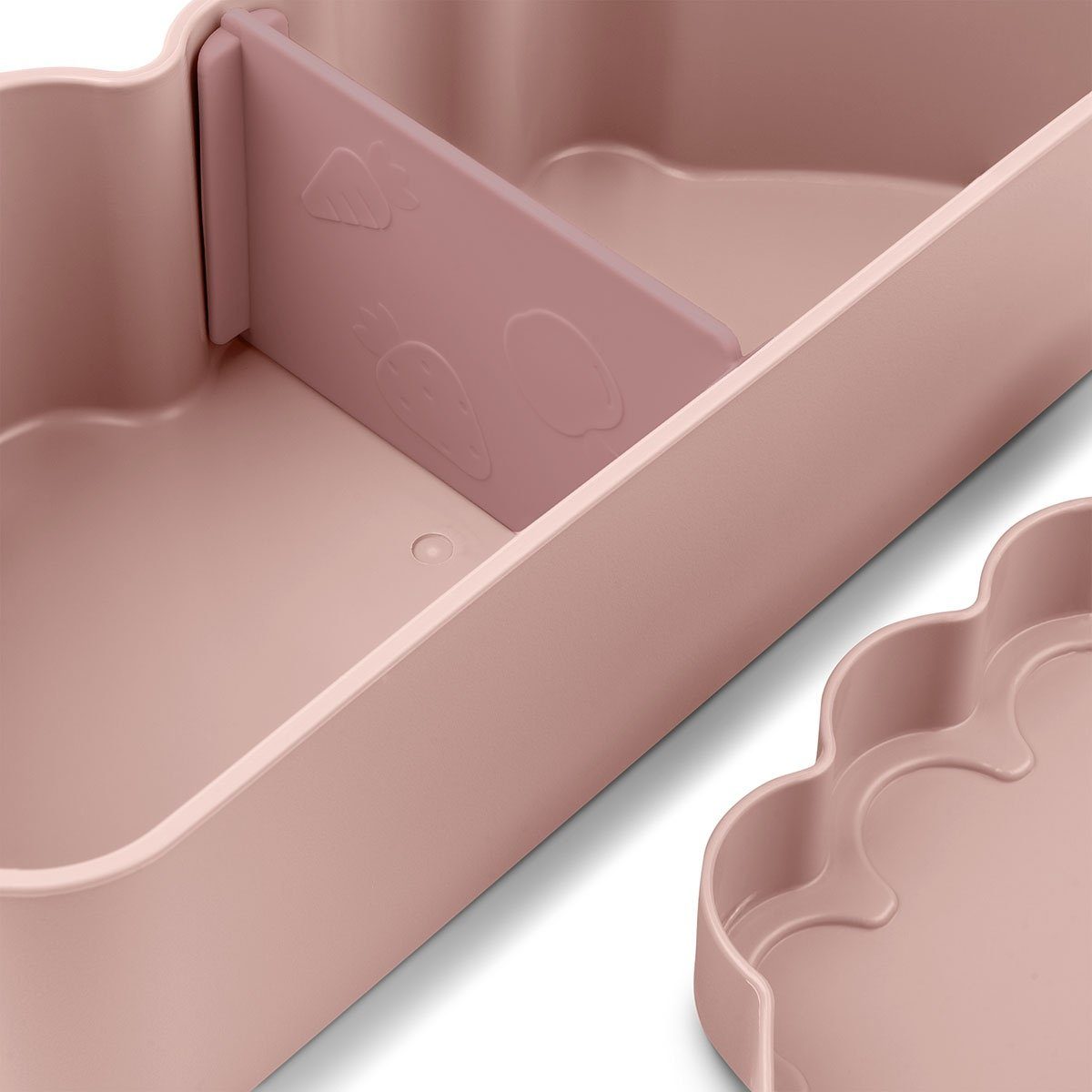 Done by Deer Lunchbox Brotdose Croco Rosa Brotbüchse Vesperdose Kinder