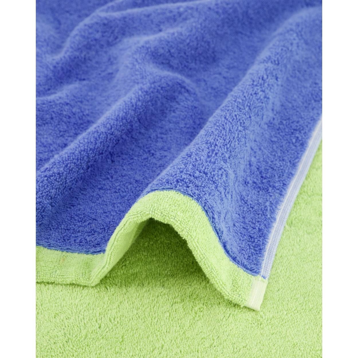 Cawö Badetücher Waschhandschuh Lifestyle Splash Capri Pistazie (16x22 cm)