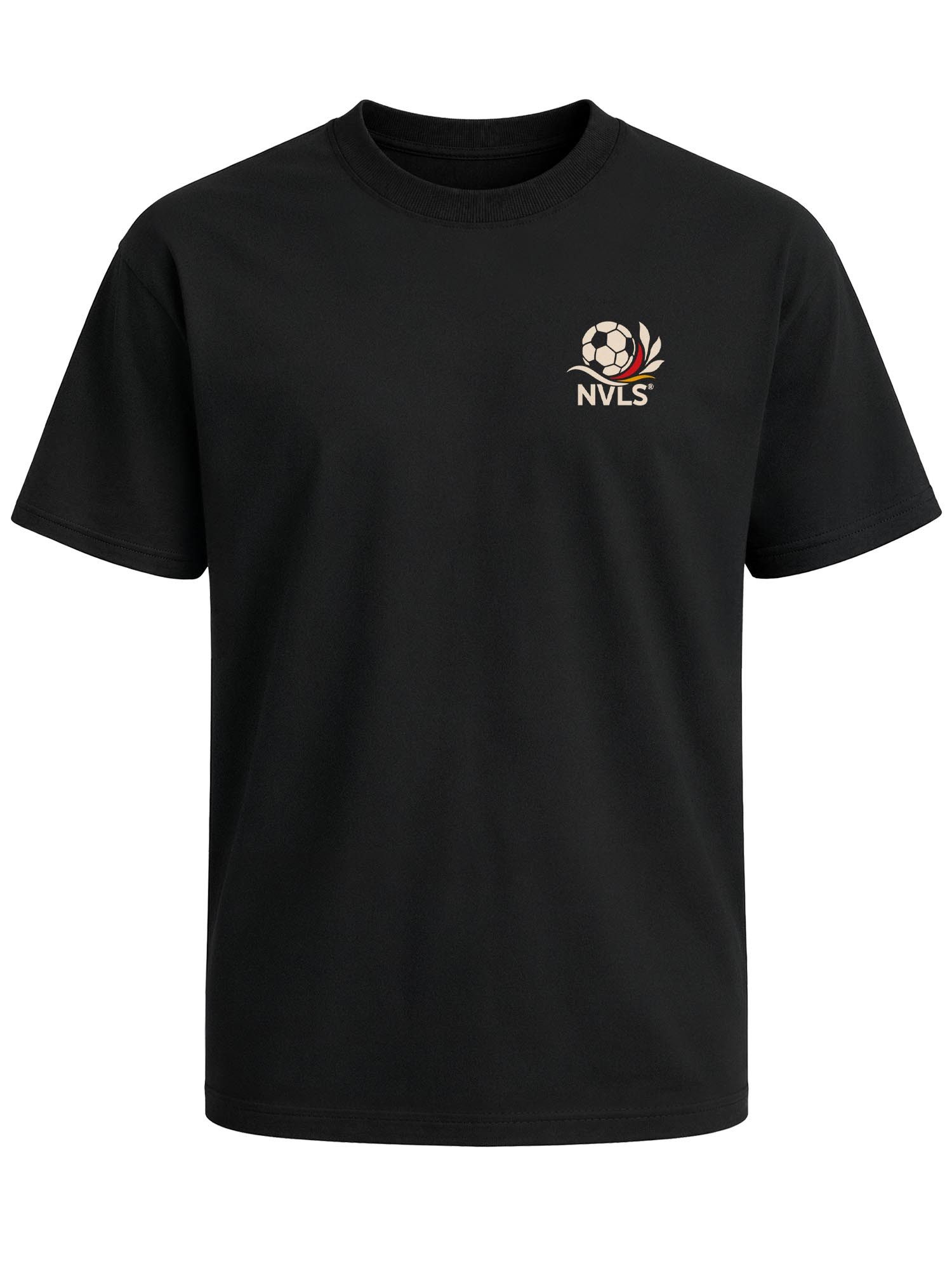 Neverless Oversize-Shirt Herren T-Shirt - Design NVLS Football - Oversized Relaxed Fit mit Print