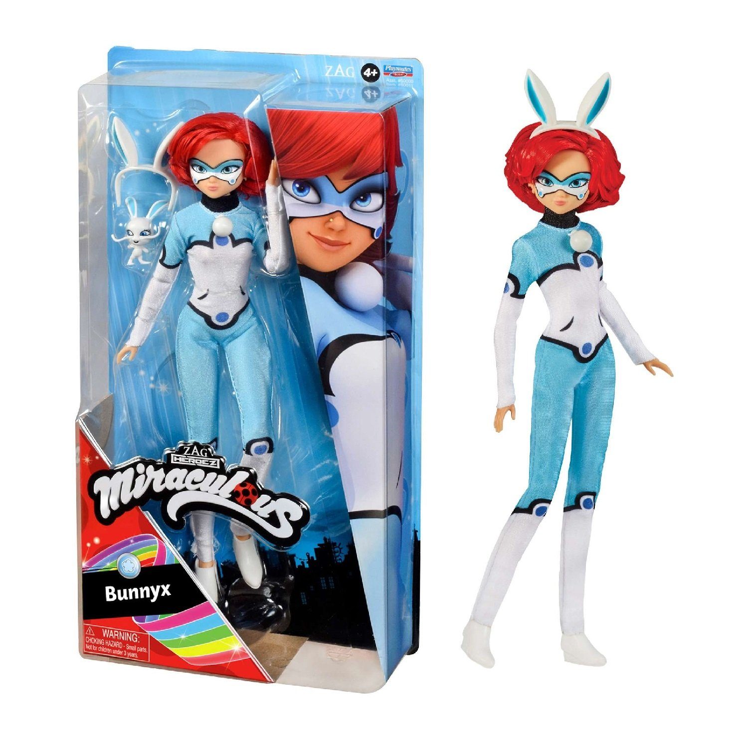 Playmates Toys Anziehpuppe 50011, Bunnyx Puppe von Miraculous Ladybug