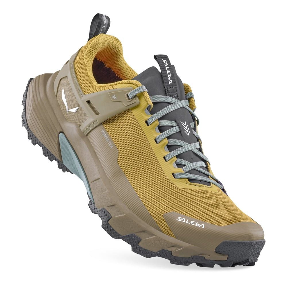 Salewa Pedroc 2 PTX (Speed-Hiking, wasserdicht) gelb/braun Herren Wanderschuh