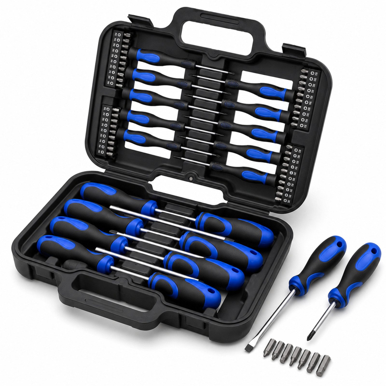 Bituxx Bit-Schraubendreher Set 58 tlg, (Set, 58 St., MS-18399)