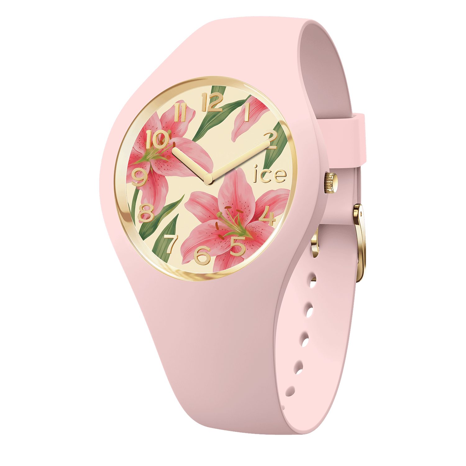 ice-watch Quarzuhr ICE flower 025900, Armbanduhr, Damenuhr, Silikonarmband, analog