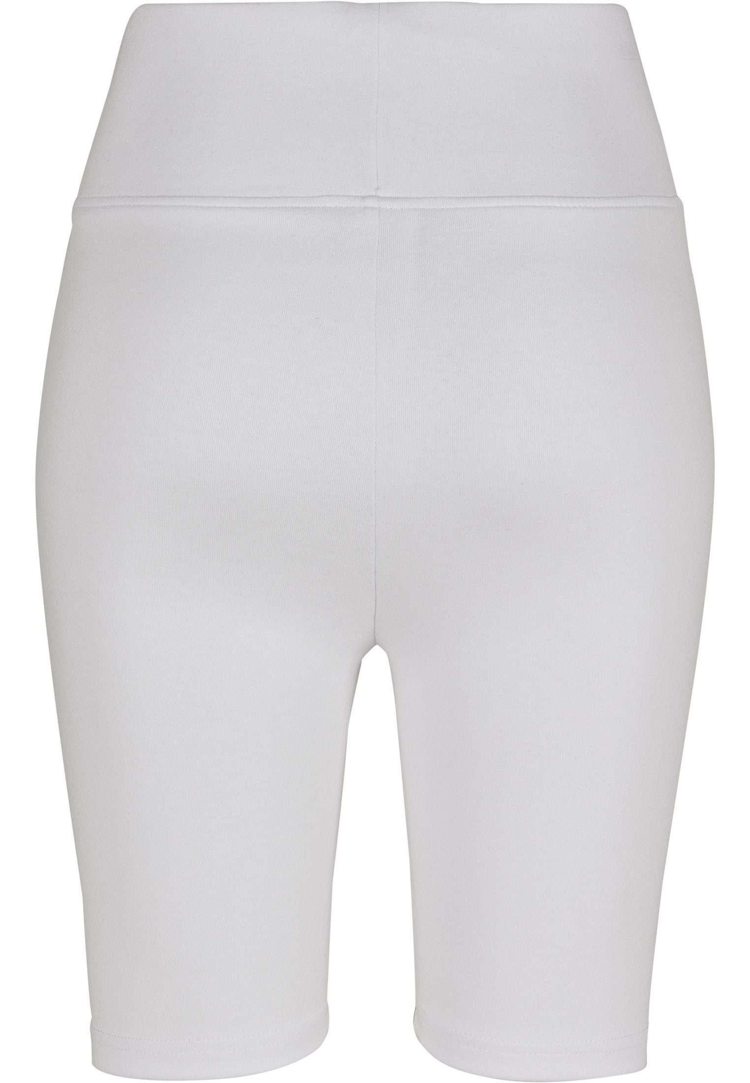 URBAN CLASSICS Stoffhose Damen Shorts black-white Waist High Ladies (1-tlg) Cycle 2-Pack