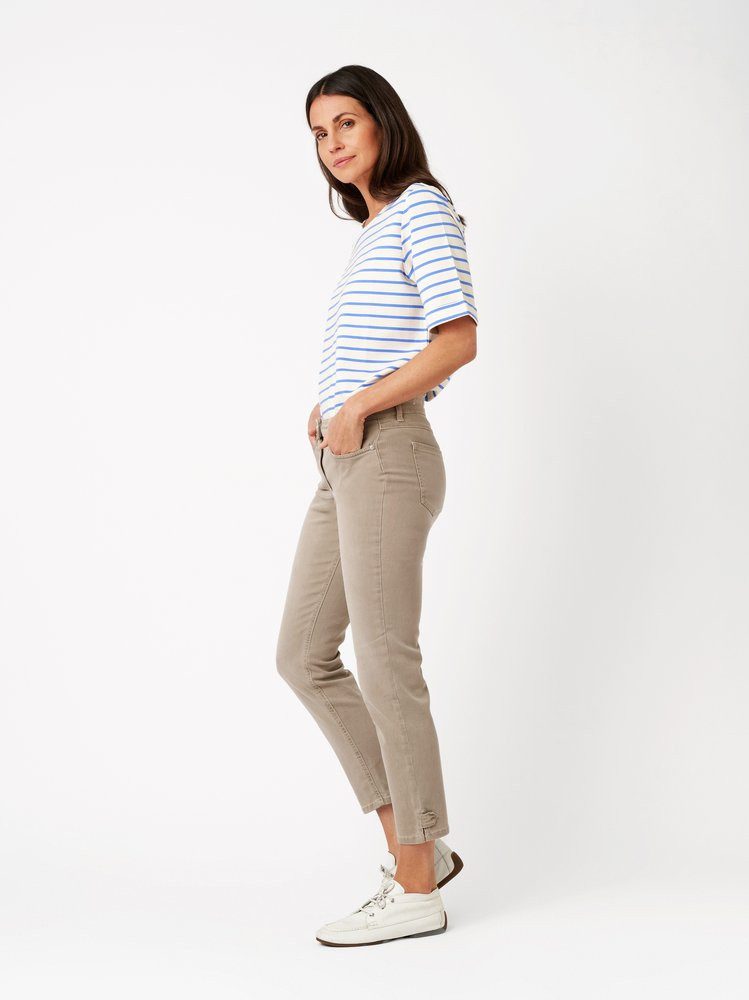 TONI 7/8-Jeans be loved 7/8 Slim Fit, mit kleinem Schlitz am Beinabschluß