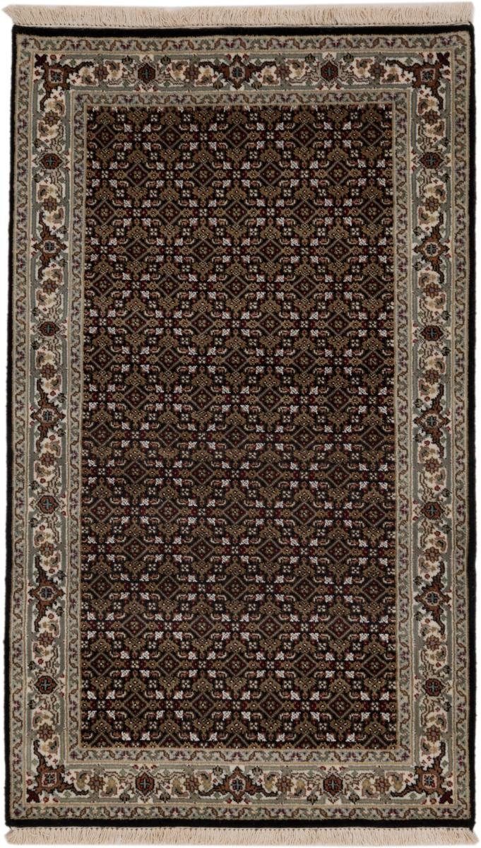 Orientteppich Indo Täbriz 91x159 Handgeknüpfter Orientteppich, Nain Trading, rechteckig, Höhe: 12 mm | Kurzflor-Teppiche