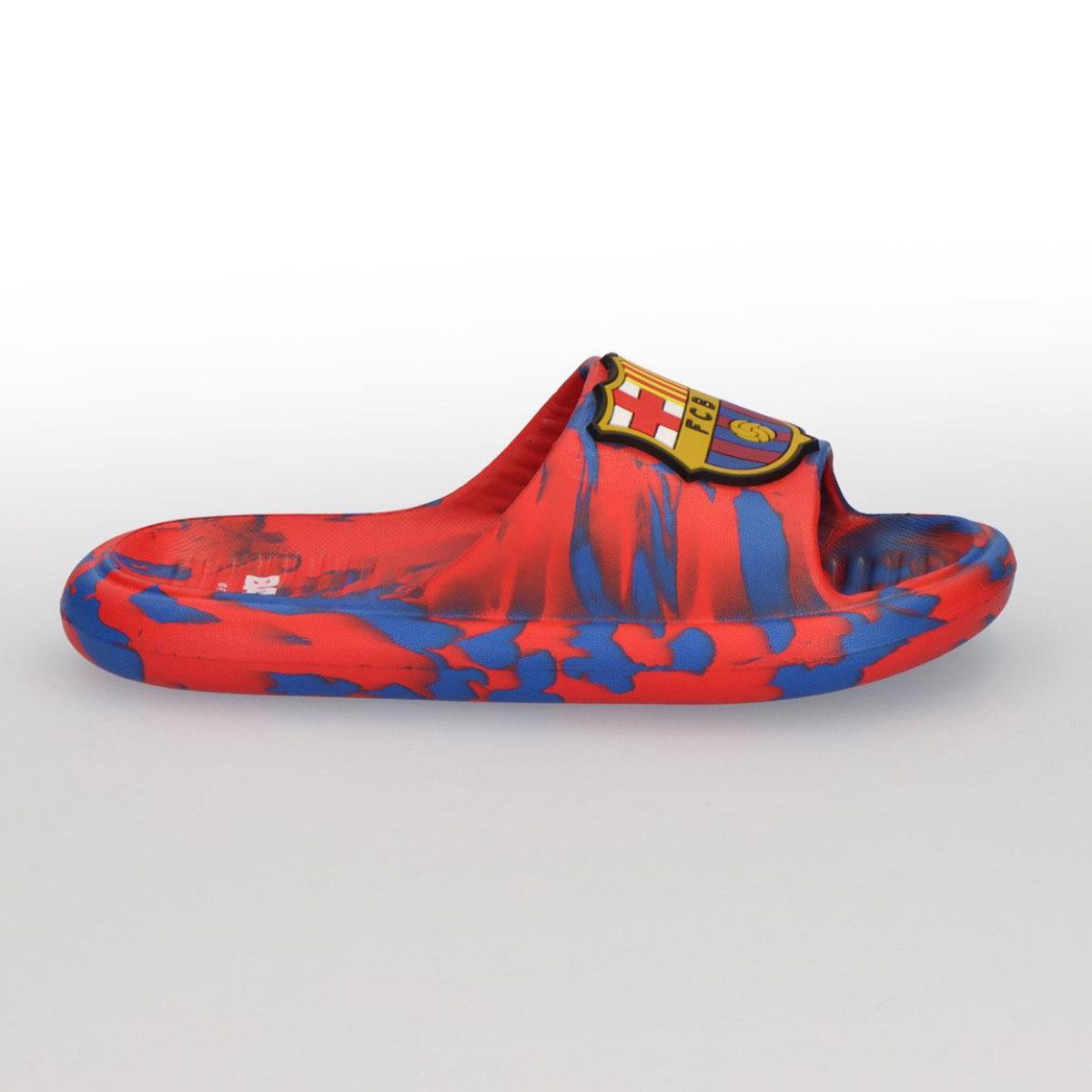 FC Barcelona Kinder Badeschlappen Flip Flops Pool Strand Sandalen Schuhe Badeschuh (Packung)