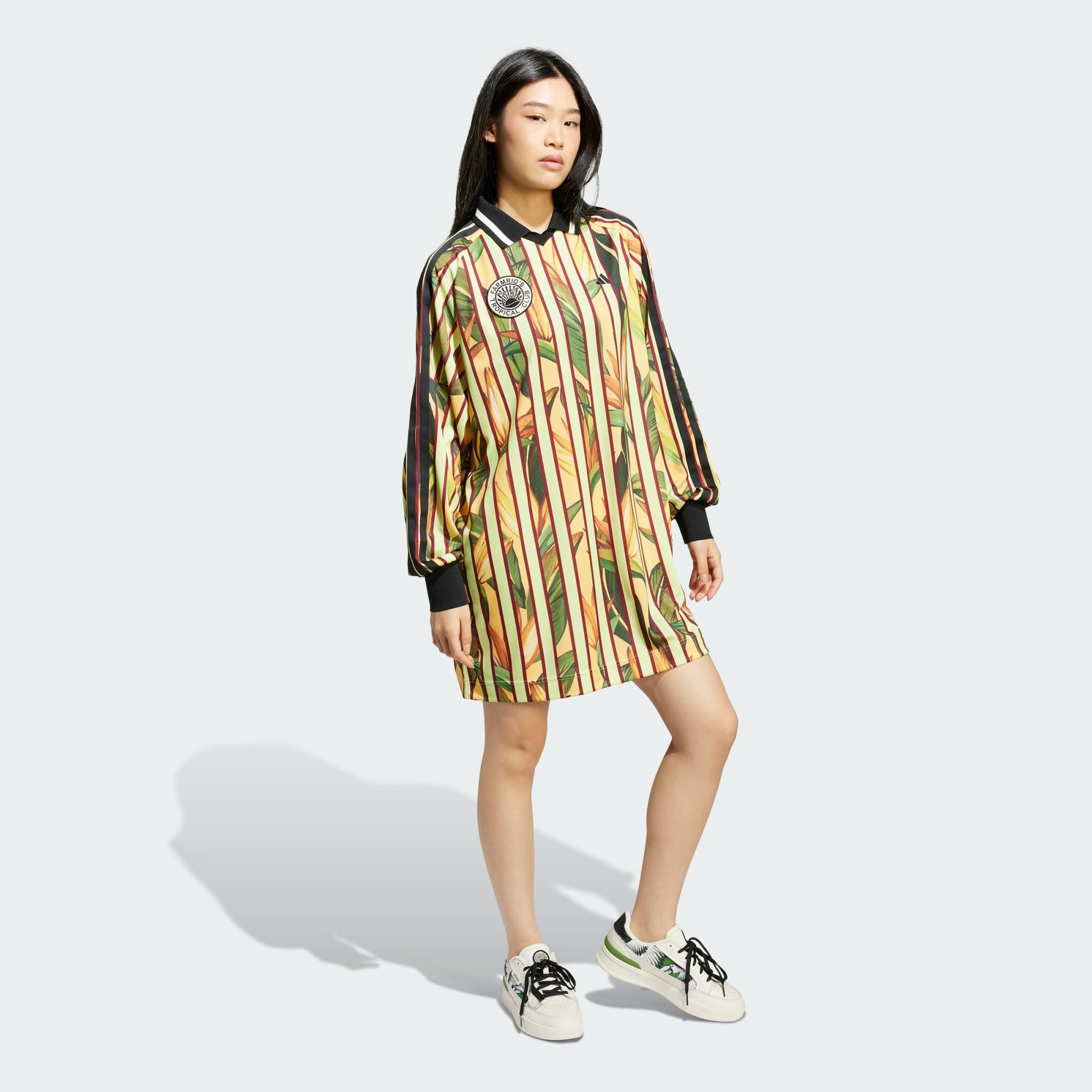 adidas Sportswear Midikleid ADIDAS X FARM günstig online kaufen