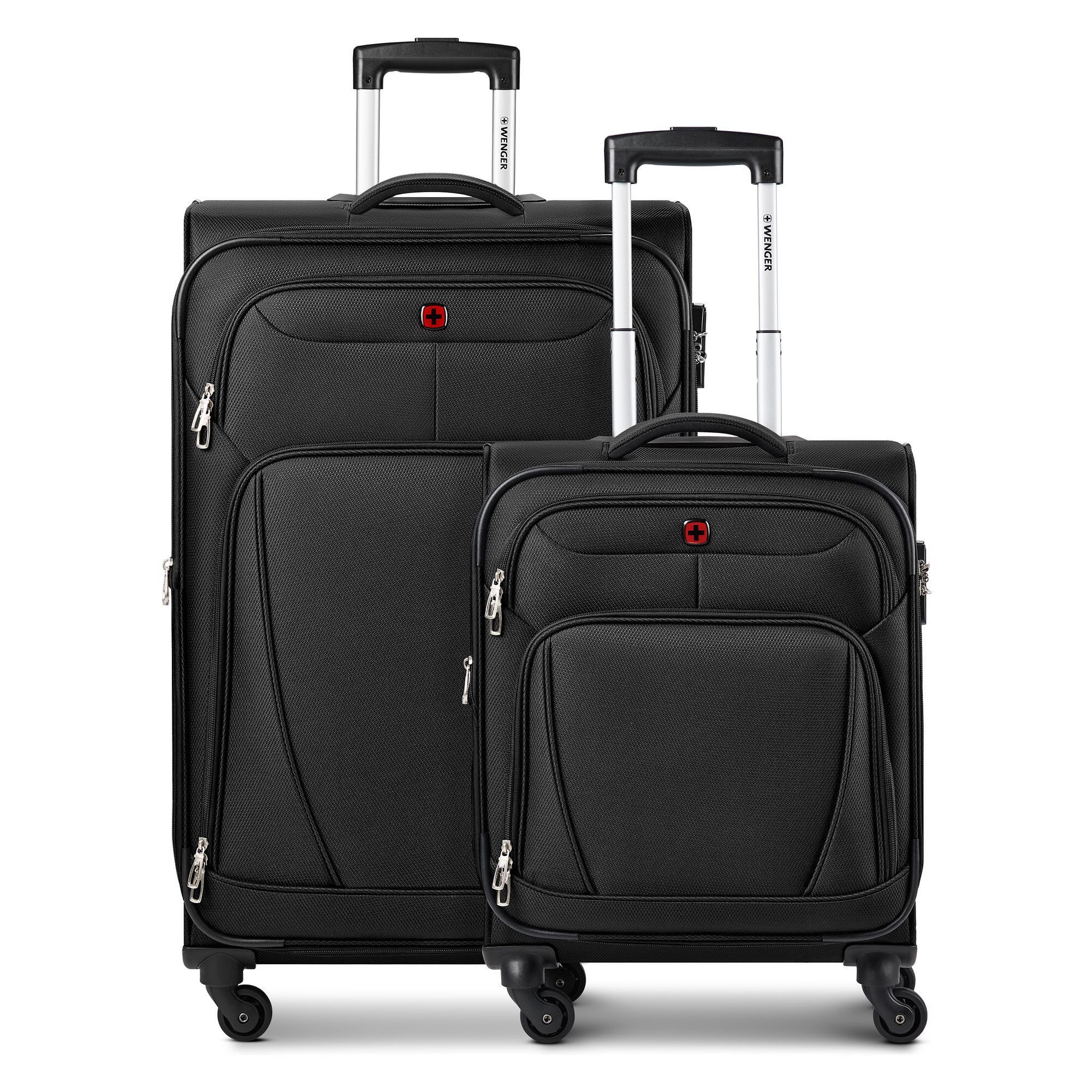 Wenger Trolleyset Beaumont, 4 Rollen, (2-teilig, 2 tlg), Polyester