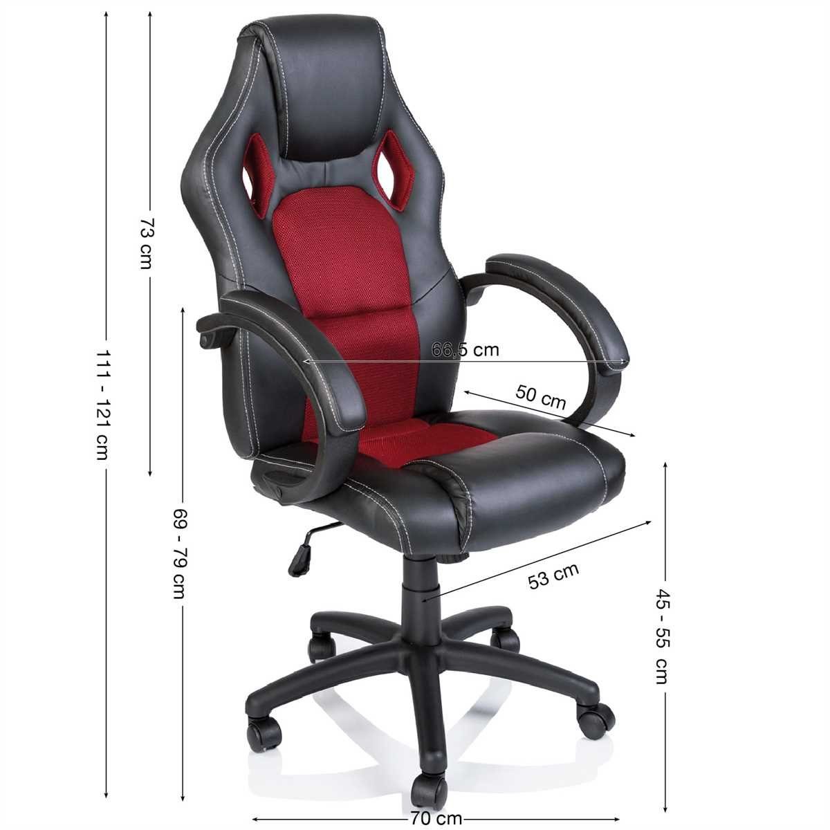 TRESKO Drehstuhl Racing Chefsessel Bürostuhl, Schreibtischstuhl, günstig online kaufen