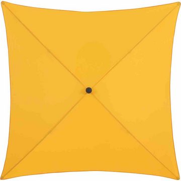 möbelando Sonnenschirm in anthrazit, gelb - 180x235x180 (BxHxT)